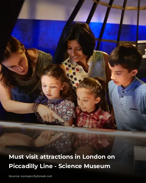 Must visit attractions in London on the Piccadilly Line - Science Museum