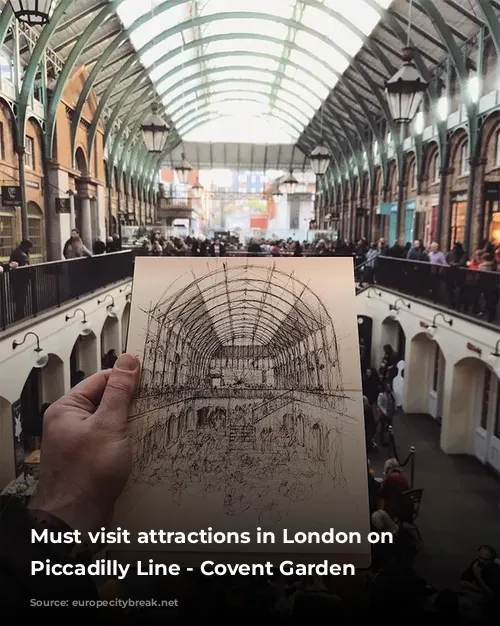 Must visit attractions in London on the Piccadilly Line - Covent Garden