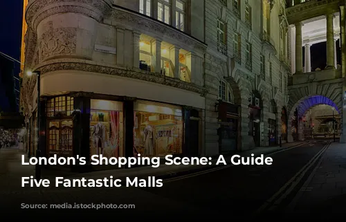 London's Shopping Scene: A Guide to Five Fantastic Malls