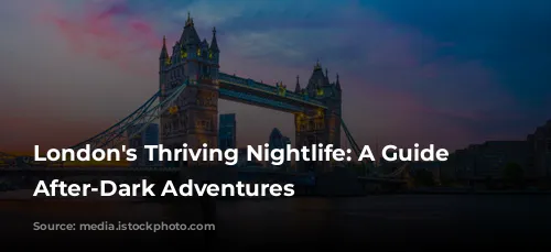 London's Thriving Nightlife: A Guide to After-Dark Adventures