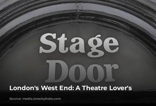 London's West End: A Theatre Lover's Paradise