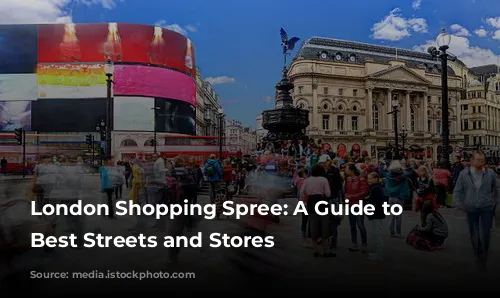 London Shopping Spree: A Guide to the Best Streets and Stores