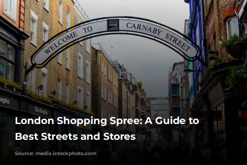 London Shopping Spree: A Guide to the Best Streets and Stores