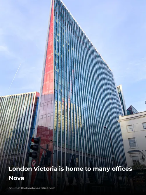 London Victoria is home to many offices including Nova 