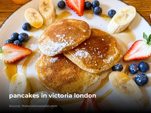 pancakes in victoria london