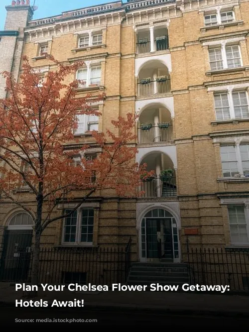 Plan Your Chelsea Flower Show Getaway:  Luxurious Hotels Await!