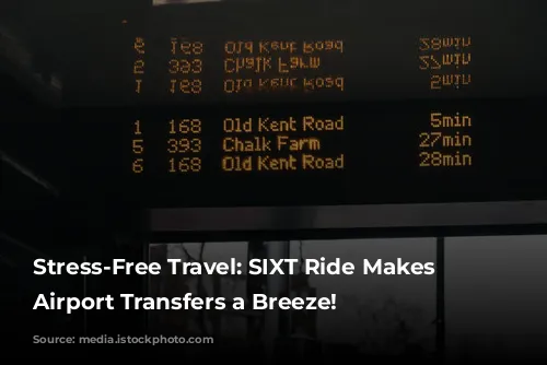 Stress-Free Travel:  SIXT Ride  Makes London Airport Transfers a Breeze!