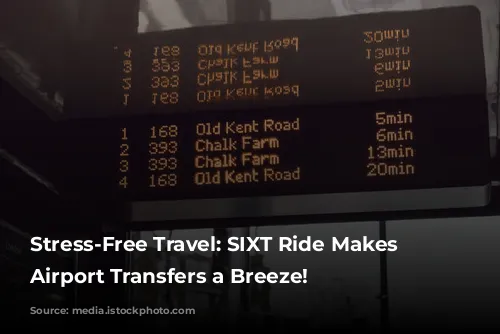 Stress-Free Travel:  SIXT Ride  Makes London Airport Transfers a Breeze!