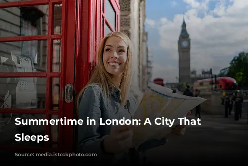 Summertime in London: A City That Never Sleeps