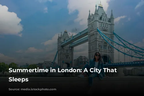 Summertime in London: A City That Never Sleeps