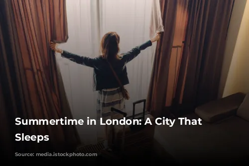 Summertime in London: A City That Never Sleeps