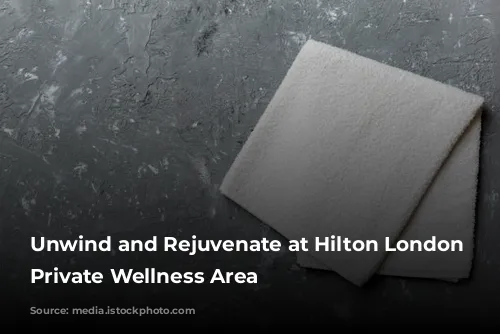 Unwind and Rejuvenate at Hilton London Croydon's Private Wellness Area