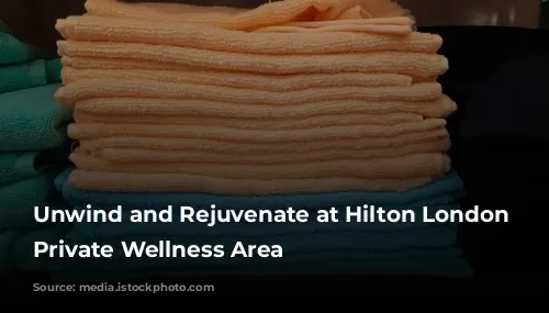 Unwind and Rejuvenate at Hilton London Croydon's Private Wellness Area