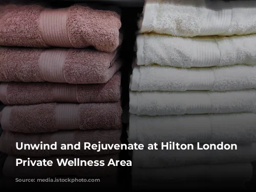 Unwind and Rejuvenate at Hilton London Croydon's Private Wellness Area