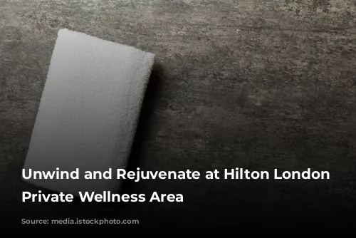 Unwind and Rejuvenate at Hilton London Croydon's Private Wellness Area