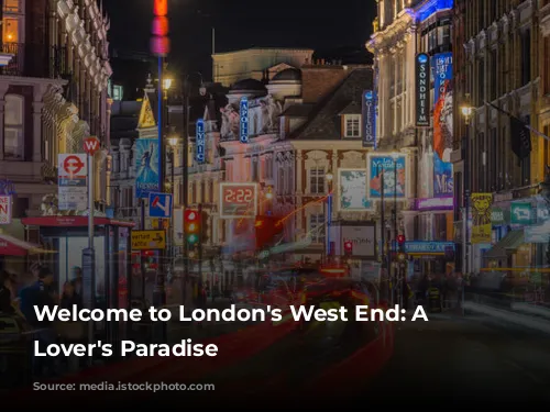 Welcome to London's West End: A Theatre Lover's Paradise