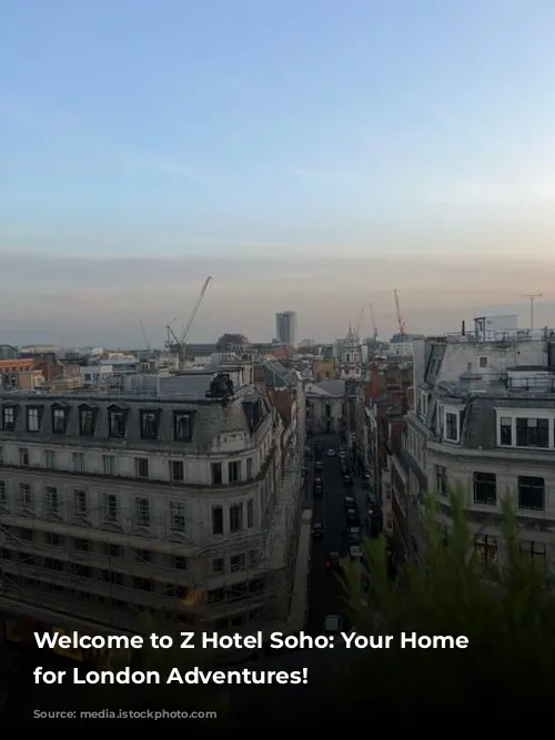 Welcome to Z Hotel Soho: Your Home Base for London Adventures!